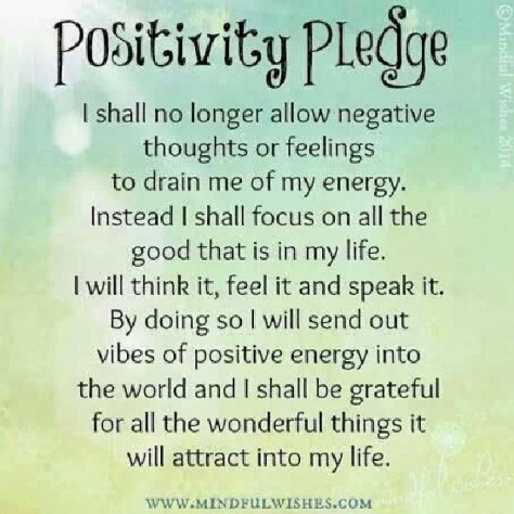 Positivity Pledge